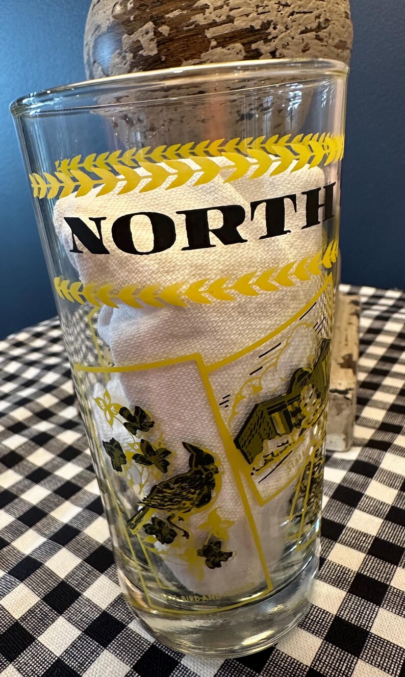 Vintage North Carolina Hi-Ball Glasses image 3