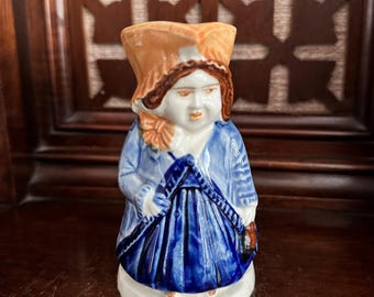Lattiera vintage Colonial Woman Toby Jug