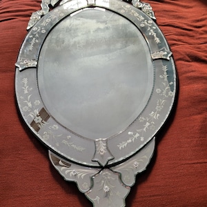 Venetian Glass Mirror - Stunning