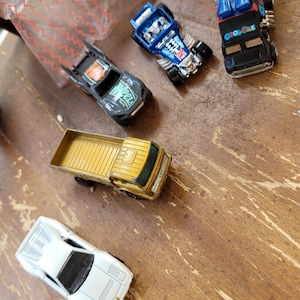 mystery lot of small cars