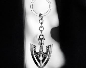 Anime JOJO&#39;s Bizarre Adventure Kujo Jotaro Arrow Metal Chain Keychain | Unique Gift for Men&#39;s Car Keychain