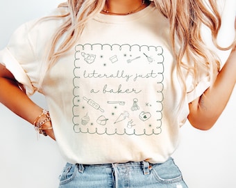 Comfort Colors Baking Shirt: Gift for Baker & Foodie