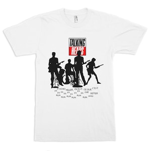 Talking Heads Songs T-Shirt, Men&#39;s and Women&#39;s Sizes