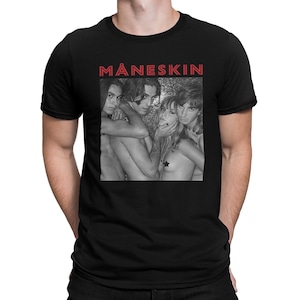 Maneskin T-Shirt, Men&#39;s and Women&#39;s Sizes (MAN-789211)