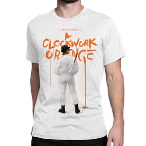 A Clockwork Orange by Stanley Kubrick Film T-Shirt, Men&#39;s and Women&#39;s Sizes