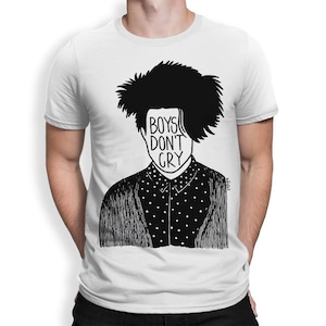 The Cure Boys Don&#39;t Cry T-Shirt, Men&#39;s and Women&#39;s Sizes