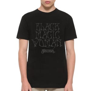 Carlos Santana Black Magic Woman T-Shirt, Men&#39;s and Women&#39;s Sizes