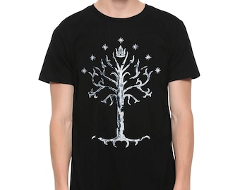 White Tree of Gondor J.R.R. Tolkien T-Shirt, Men's and Women's Sizes (LOR-09921)