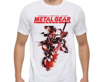 Metal Gear Solid T-Shirt, Men's and Women's Sizes