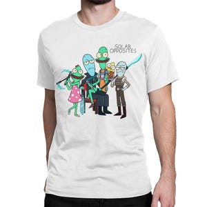 Camiseta Solar Opposites, tallas para hombre y mujer