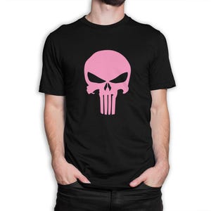 Punisher Pink Logo T-Shirt, Herren- und Damengrößen