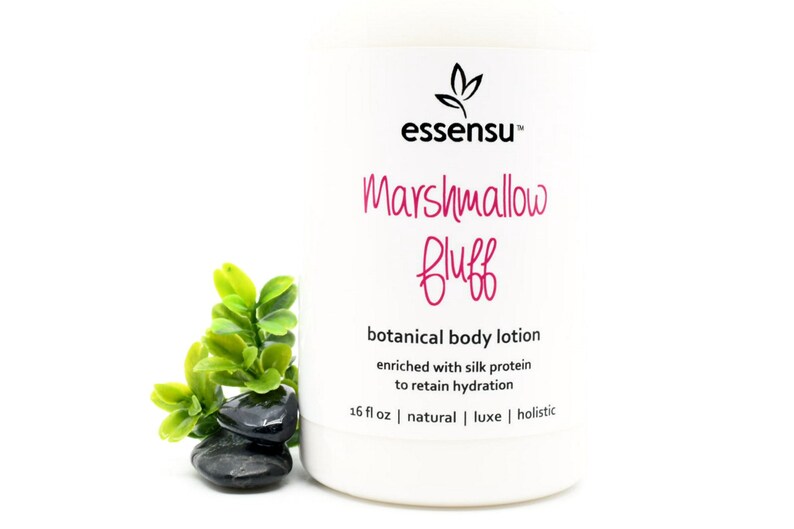 Marshmallow Fluff Natural Silky Botanical Body Lotion With Etsy