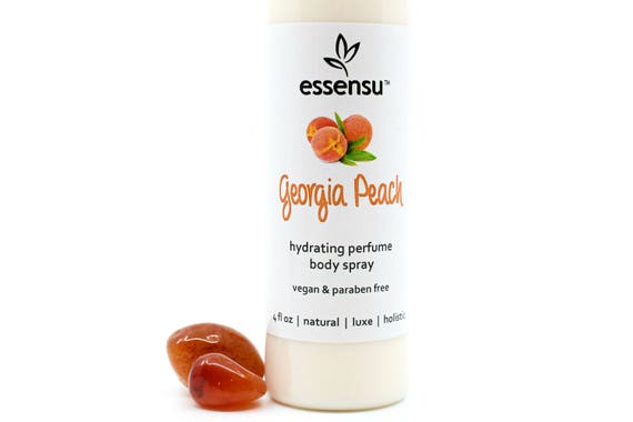 Georgia Peach Natural Hydrating Perfume Body Spray Hair Etsy