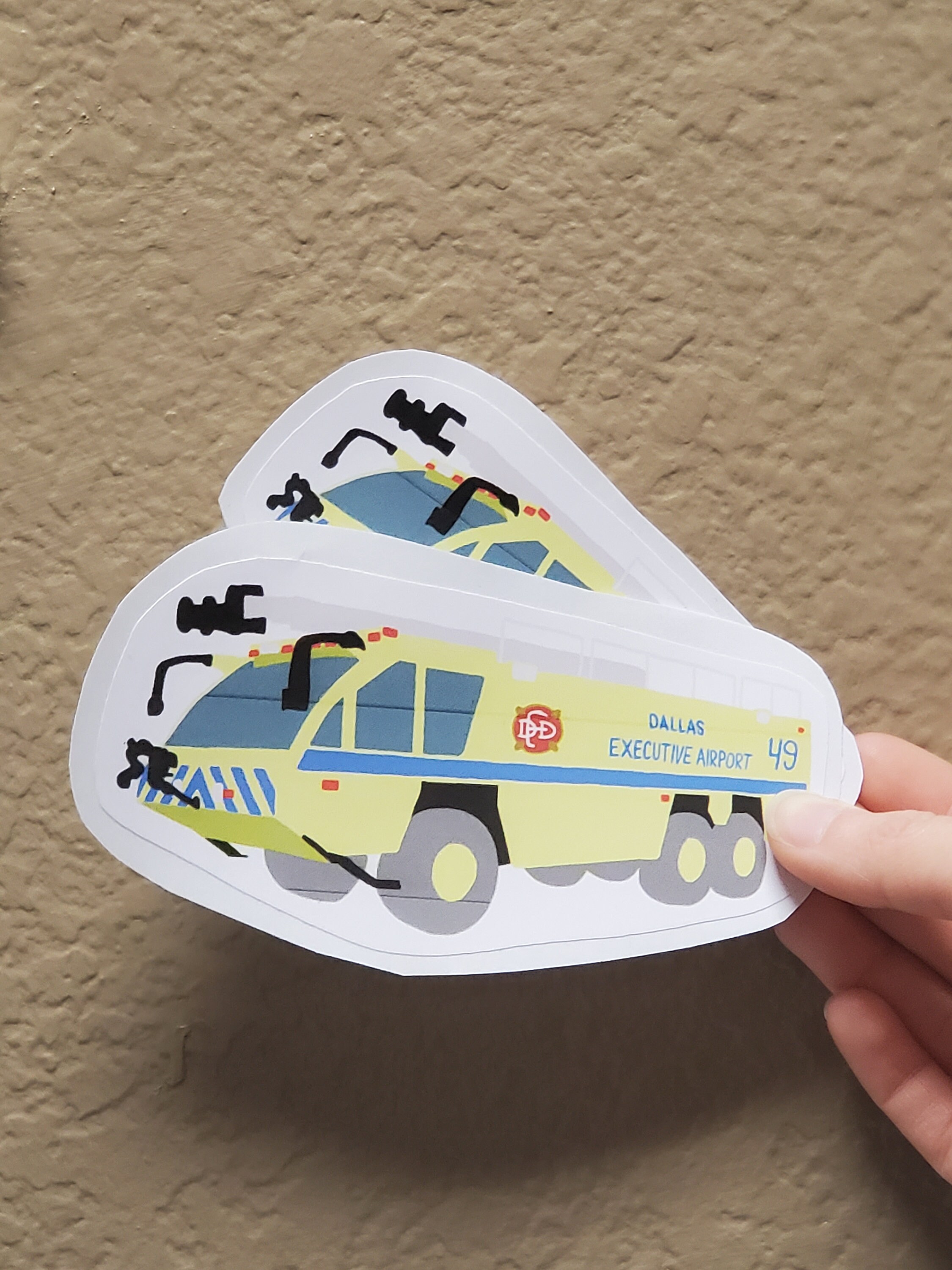 Custom ARFF Truck Sticker - Etsy