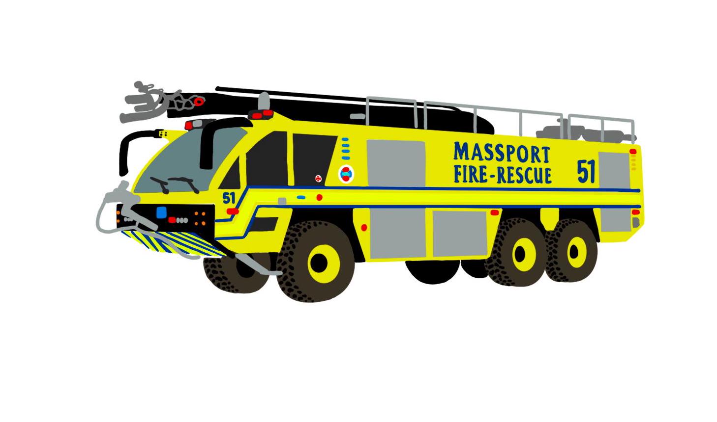 Custom ARFF Truck Sticker - Etsy