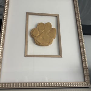 Clemson Tigers ingelijste diepdruk 11 x 14, South Carolina diepdruk, diepdruklijst, handgemaakte diepdruk, Grandmillenial Decor