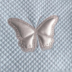 Bloque acolchado 3D - Diseño de bordado - Relleno de espuma inflada - Diamante con doble costura