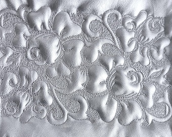 3D Puff Embroidery Design, Quilt Rose Machine Embroidery File, Instant Download