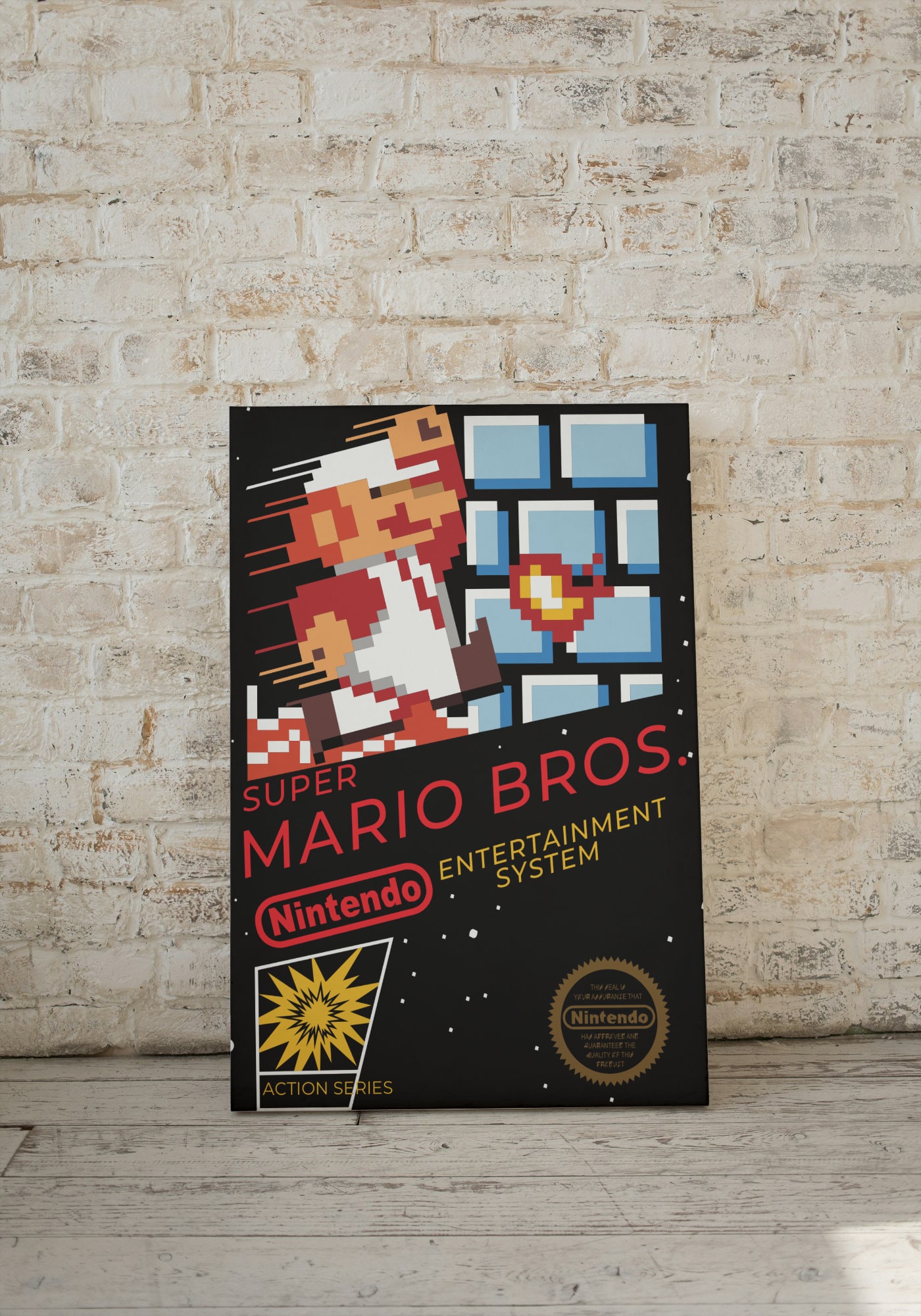 Super Mario Bros, PNG, Mario Poster, Cut Files, T-shirt Design