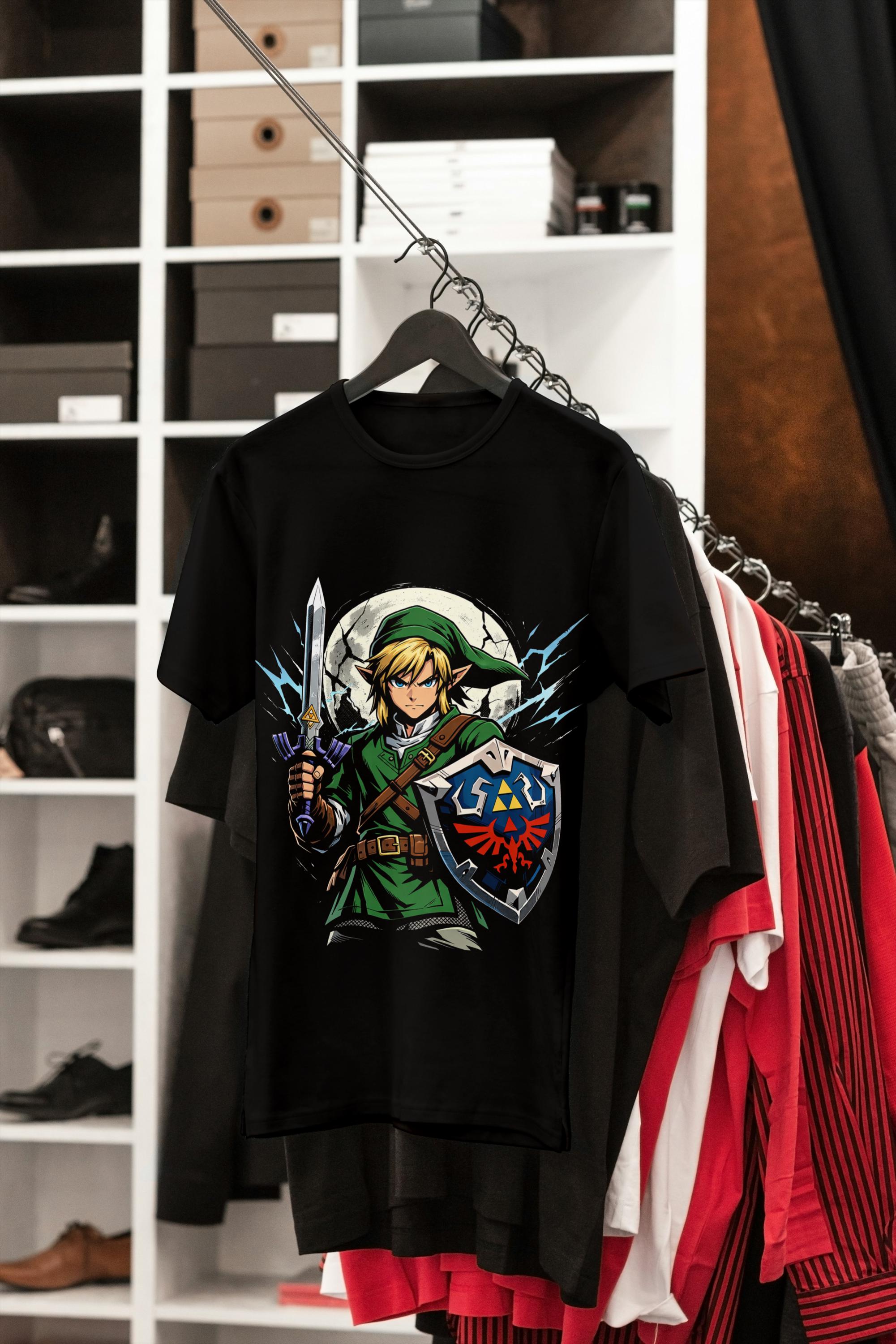 SALE// The Legend of Zelda ゼルダの伝説 風のタクト 半袖Tシャツ 