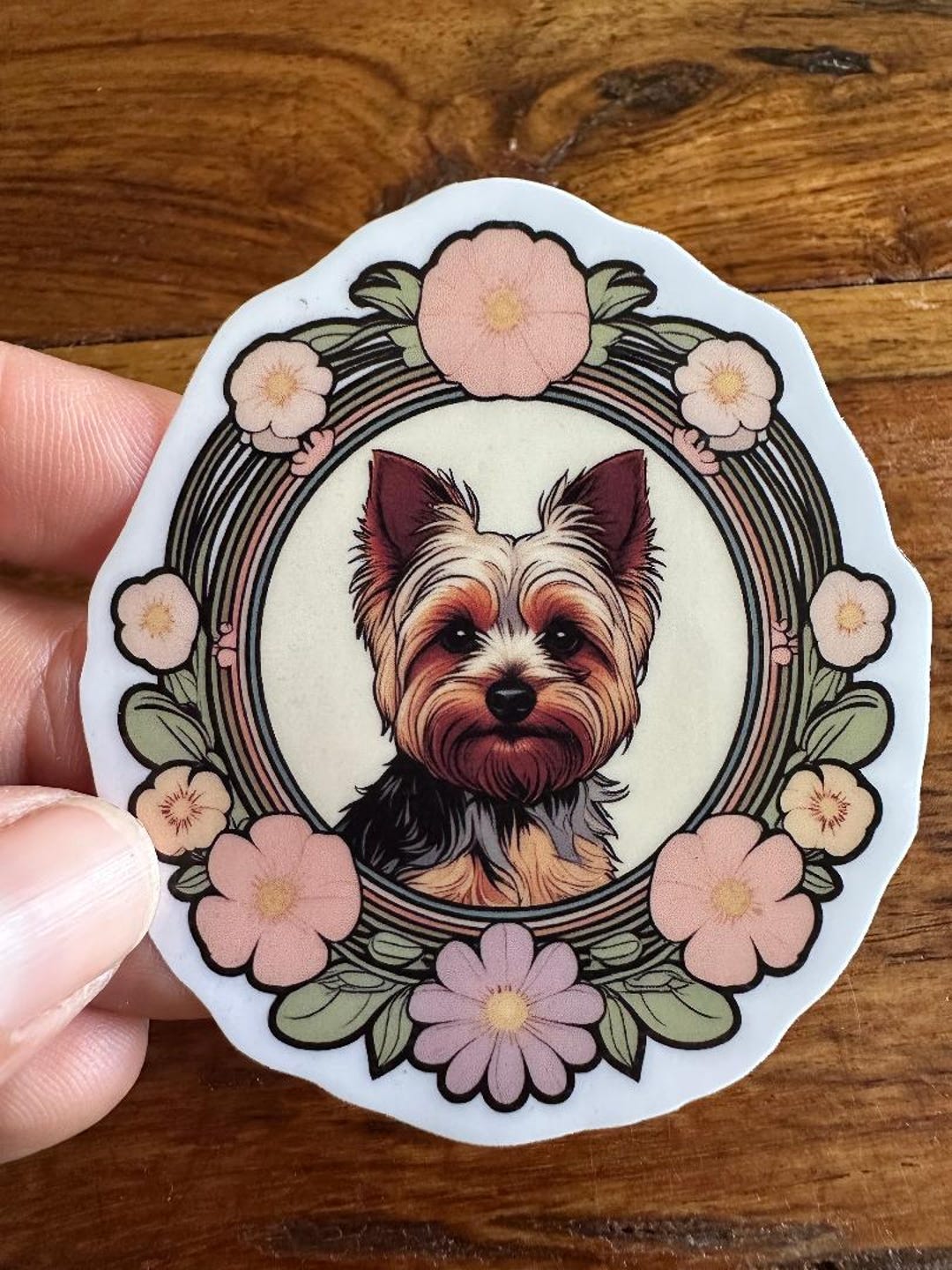 Yorkie Sticker, Great for Water Bottles and Lap Tops - Etsy
