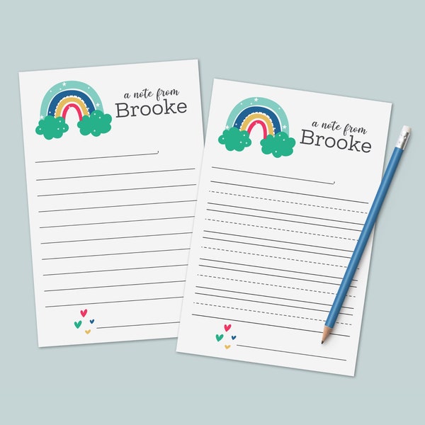 Kids Stationery - Etsy