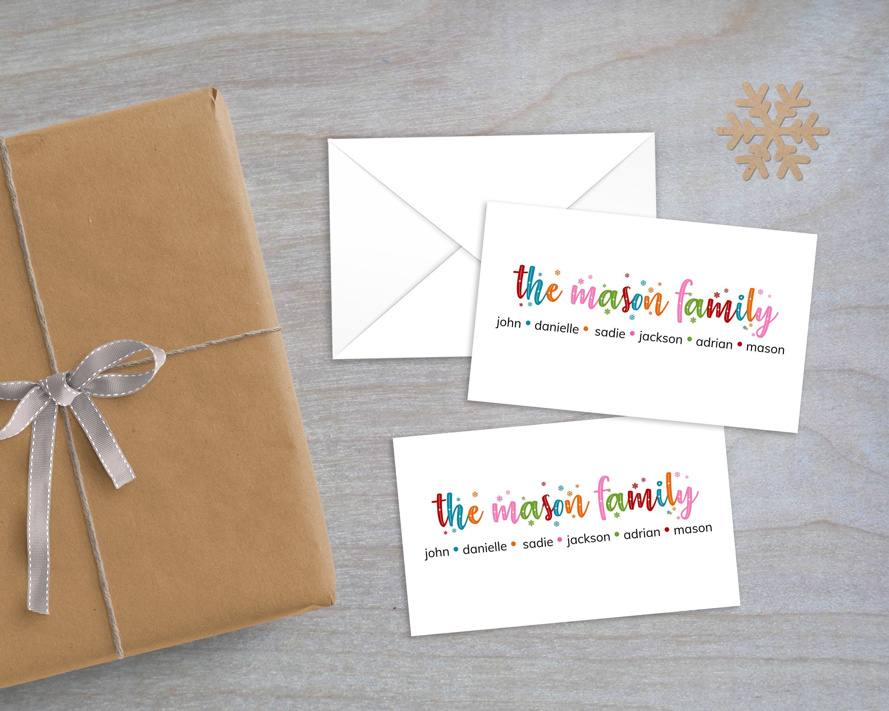 Personalized Gift Enclosure Cards with MiniEnvelopes Etsy
