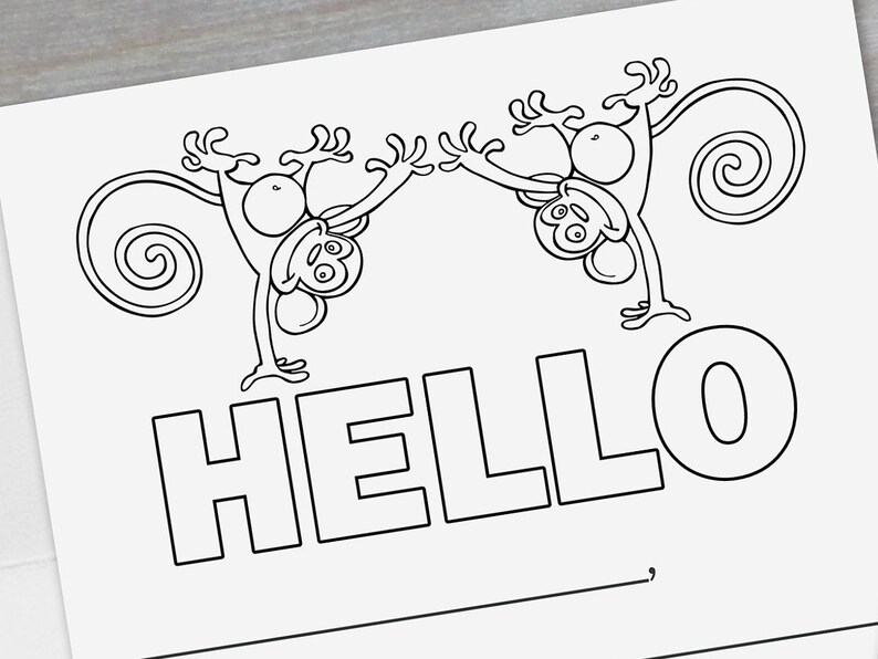 Free Coloring Pages Free Printable Stationery For Kids