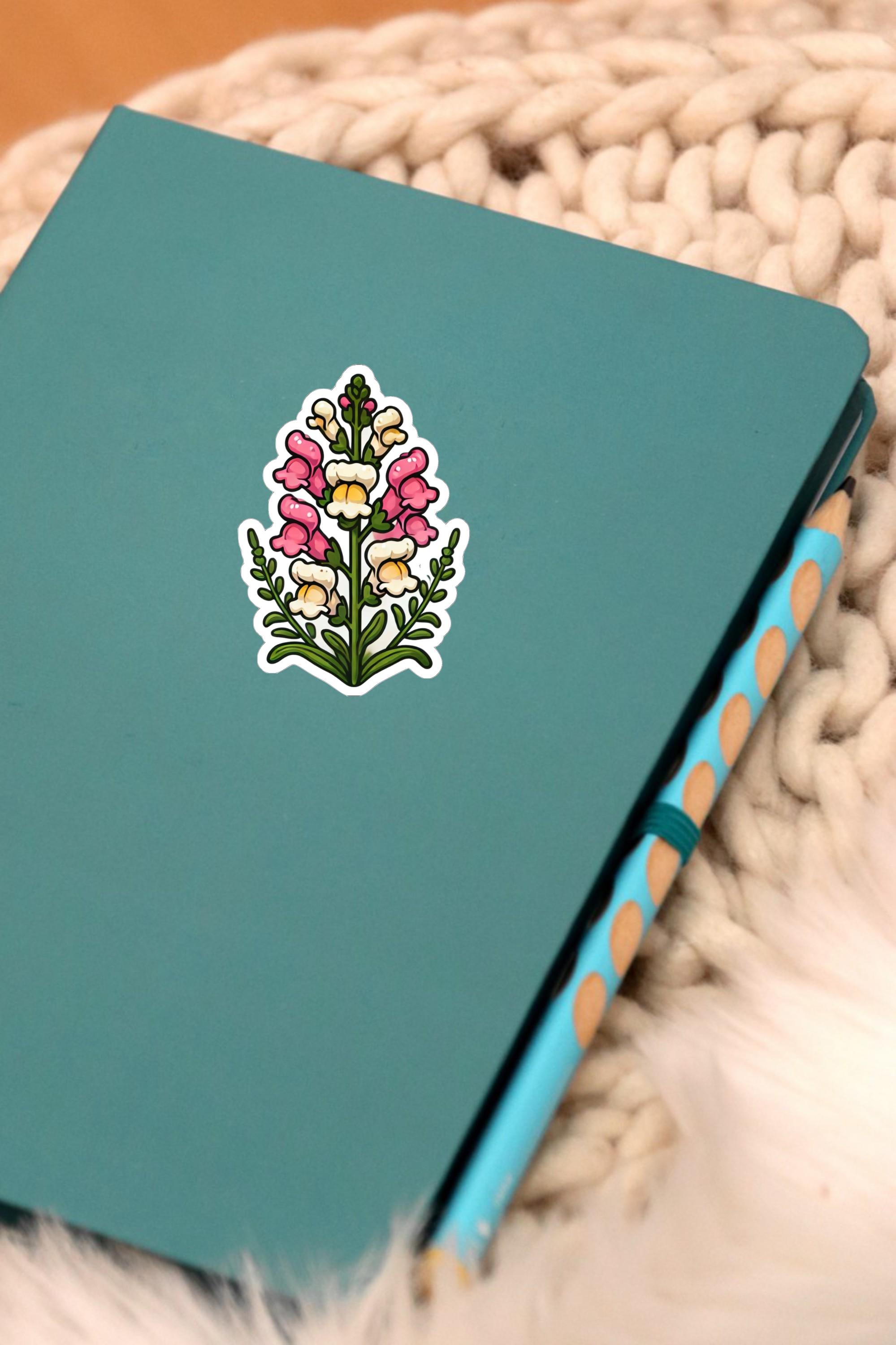 Snapdragon Inside Sticker Snapdragon Sticker, Colorful Bloom Decal, Garden Flower Vinyl ...