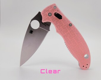 Manix 2 Translucent Replacement Scale Spyderco CUSTOM