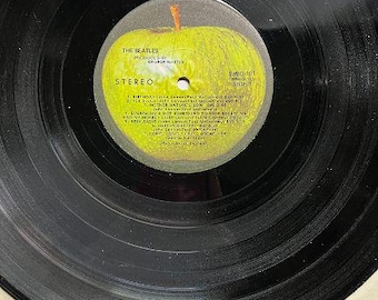 希少なヴィンテージビニール The Beatles - The White Album 60年代