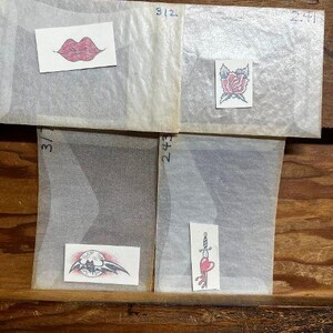 Vintage &quot;Funtoos&quot; Temporary Tattoos made by Creative Alternatives (Pack of 4) #5