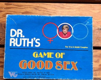 1980's Dr. Ruth's Game of Good Sex (2-4 Adult Couples)