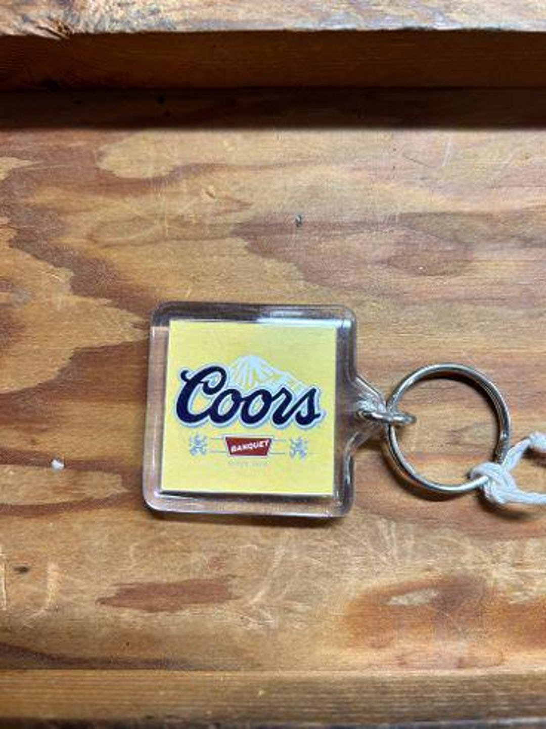 Hot Item! 1990's Collectible Coors Beer Banquet Acrylic Square