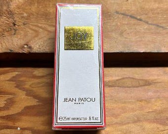 Rare 1984 Joy by Jean Patou Paris Eau De Toilette 25 ml NEW OLD stock unopened