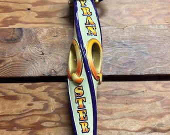 Vintage North Coast Brewing PranQster Belgian Strong Ale Beer Tap Handle Kegerator Court Jester Hat Design Pre-Owned/Collectible