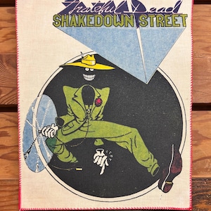 RARE Grateful Dead &quot;Shakedown Street&quot; Back Patch (New Old Stock)