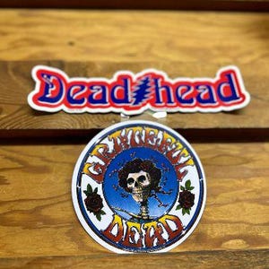 Deadhead Sticker Duo &quot;Grateful Dead&quot;