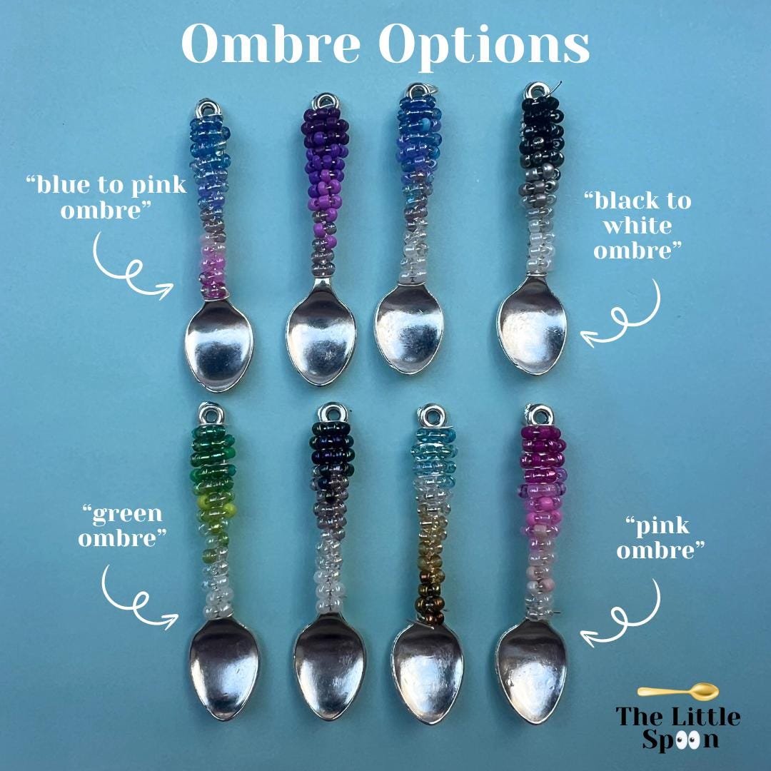 Mini Spoons Pieces Tiny Spoon Powder Spoon Portable Metal Small