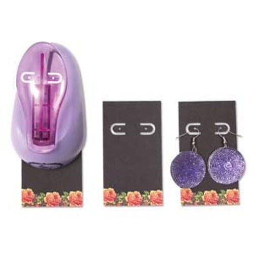 Post or Wire Earring Card Punch Make Your Own Earring Cards Etsy