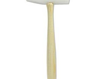Non Marking Hammer (1) Nylon Wedge Hammer 1 1/4 Inch ROUND Head on one side and a Wedge on the other side