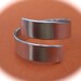 Greta Krieger reviewed 1/4 x 3" SOFT 14G (10) Blanks Wrap Ring Blanks 14 Gauge 1100 Pure Aluminum Tumble Polished Makes US Ring Size 5-1/2 to 7 - Arrive Flat