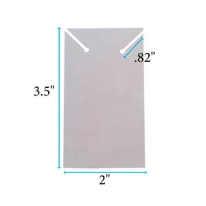 Corner Necklace Card Punch Make Your Own Necklace Cards and Etsy