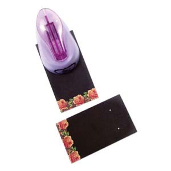 Post or Wire Earring Card Punch Make Your Own Earring Cards 2 Perfectly  Spaced 1mm Holes for 2 X 3 Cards Holes Are 1 Apart 3/4 Deep 