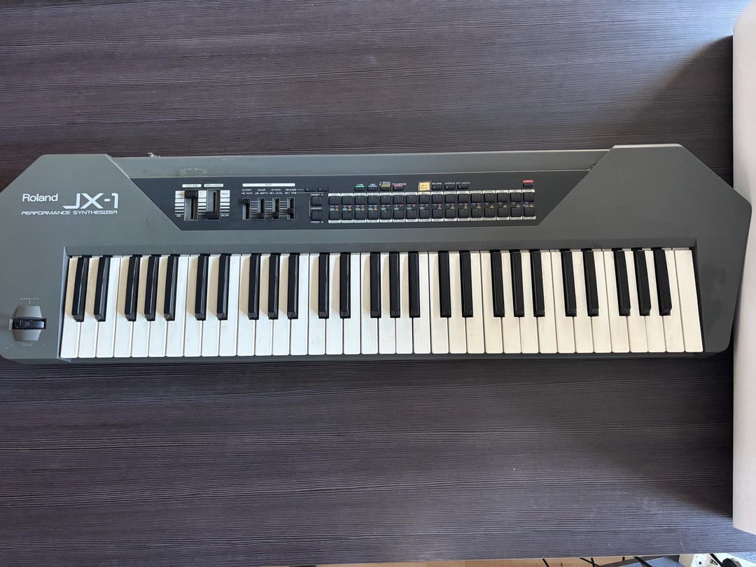 Roland JX-1 パフォーマンスシンセサイザー – 90年代のヴィンテージ