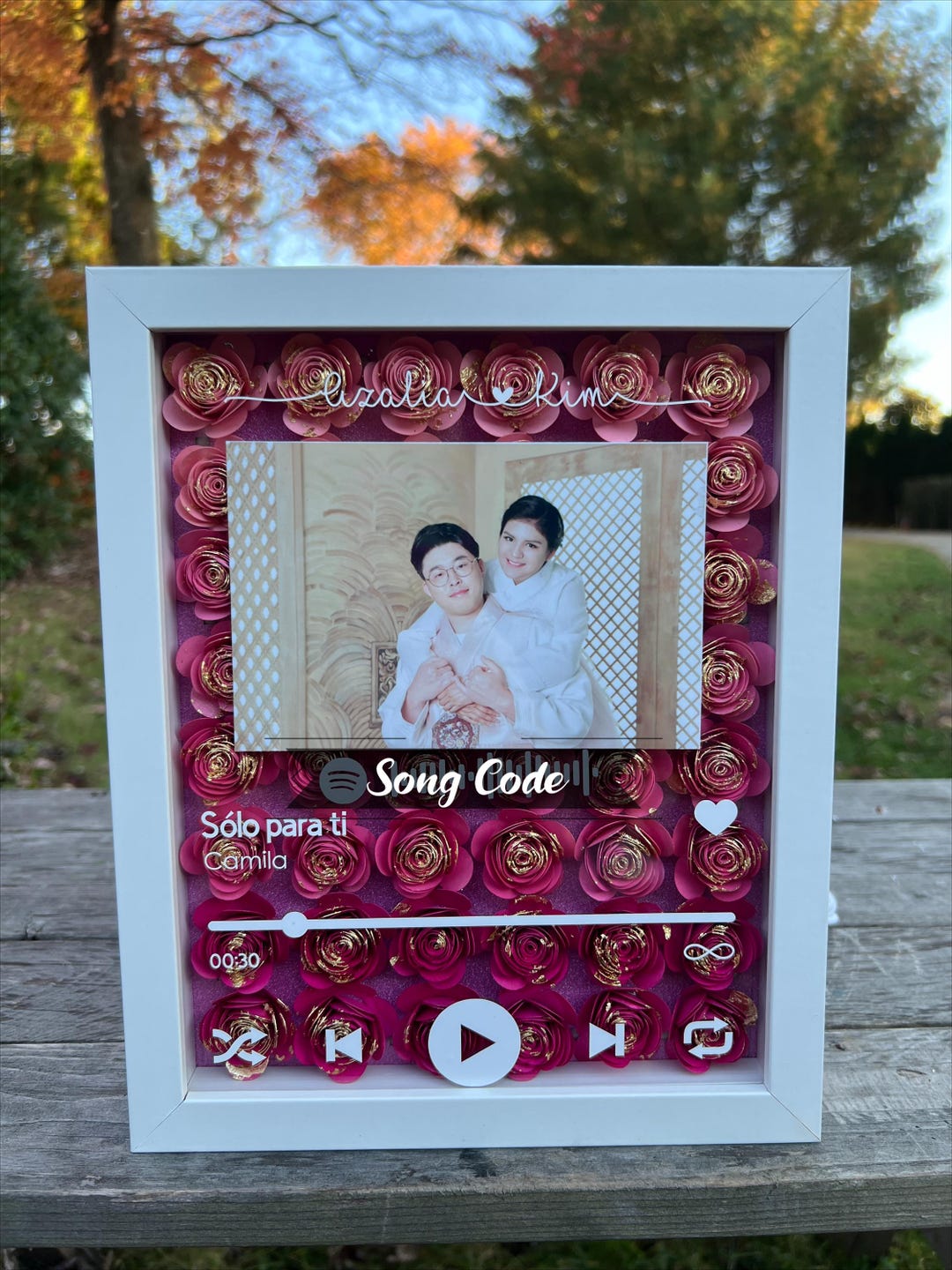 Flower Shadowbox - Etsy
