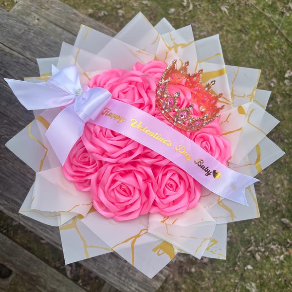 Ramo de rosas eternas* - Etsy México