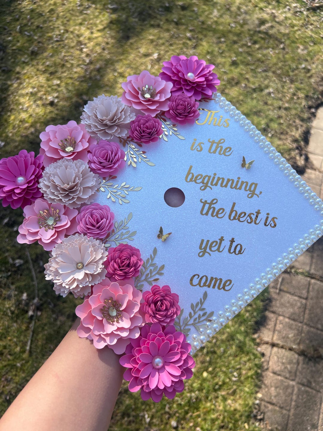 Graduation Cap Topper - Etsy