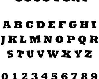 Coco Font PNG Alphabet Letters, Printable Coco Birthday Party Clipart, Digital Coco SVG, Cartoon Alphabet Cricut Cut Files, Instant Download