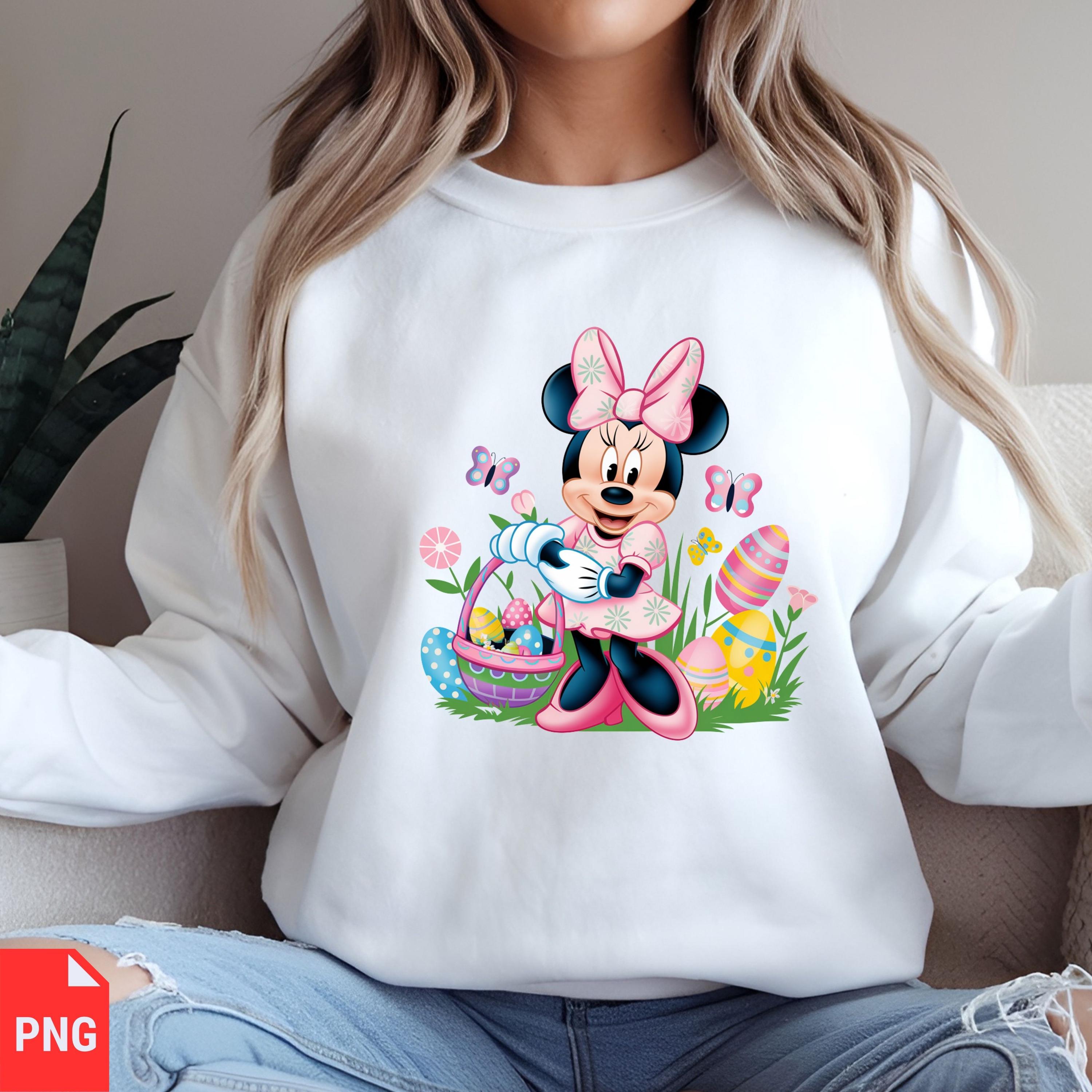 Mini Motsu Easter Collection Easter Minnie Mouse PNG Bundle, Cute Minnie Easter Eggs Clipart, Spring ...